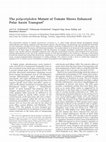 Research paper thumbnail of The polycotyledon Mutant of Tomato Shows Enhanced Polar Auxin Transport 1