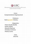 Research paper thumbnail of Curso: Comportamiento Organizacional