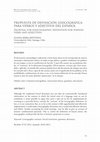 Research paper thumbnail of Propuesta de definición lexicográfica para verbos y adjetivos del español