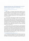 Research paper thumbnail of International Atomic Energy Agency: a Brief Explanation and Its Cooperation in Mitigating the Fukushima Nuclear Disaster with United Nations