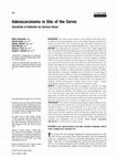 Research paper thumbnail of Adenocarcinoma in situ of the cervix: Sensitivity of detection by cervical smear: Will cytologic screening for adenocarcinoma in situ reduce incidence rates for adenocarcinoma