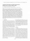 Research paper thumbnail of Coincident radio frequency and optical emissions from lightning, observed with the FORTE satellite