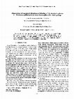 Research paper thumbnail of Observations of ionospheric disturbances following a 5-kt chemical explosion. I - Persistent oscillation in the lower thermosphere after shock passage