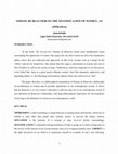 Research paper thumbnail of SIMONE DE BEAUVOIR ON THE MYSTIFICATION OF WOMEN: AN APPRAISAL
(Undergraduate assignment, Department of Philosophy, Lagos State University, Ojo, Lagos, Nigeria)