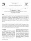 Research paper thumbnail of Effects of kernel hardness and moisture content on wheat breakage in the single kernel characterisation system