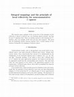 Research paper thumbnail of Integral Mappings and the Principle of Local Reflexivity for Noncommutative L 1 -Spaces