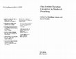 Research paper thumbnail of "Beauty and the Bestiary: Animals, Wonder, and Polemic in Medieval Ashkenaz," in The Jewish-Christian Encounter in Medieval Preaching, ed. Jonathan Adams and Jussi Hanska (London: Routledge, 2014), 215-39.