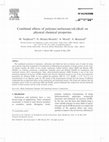 Research paper thumbnail of Combined effects of polymer/surfactant/oil/alkali on physical chemical properties