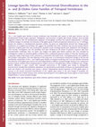 Research paper thumbnail of Lineage-Specific Patterns of Functional Diversification in the - and -Globin Gene Families of Tetrapod Vertebrates