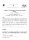 Research paper thumbnail of Crushing of soft-core sandwich profiles: experiments and analysis