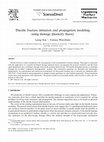 Research paper thumbnail of Ductile fracture initiation and propagation modeling using damage plasticity theory