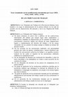 Research paper thumbnail of DE LOS TRIBUNALES DE TRABAJO CAPITULO I -COMPETENCIA