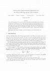 Research paper thumbnail of Primal-dual approximation algorithms for the Prize-Collecting Steiner Tree Problem