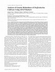 Research paper thumbnail of Analysis of Genetic Relatedness of Dieffenbachia Cultivars Using AFLP Markers