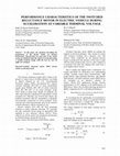 Research paper thumbnail of Performance Characteristics of the Switched Reluctance Motor in Electric Vehicle during Acceleration at Variable Turn on and Turn off Angle