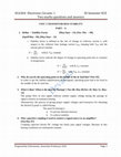 Research paper thumbnail of EC6304-Electronic Circuits-I III Semester ECE Two marks questions and answers