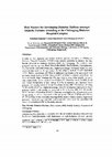 Research paper thumbnail of Risk factors for Developing Diabetes Mellitus amongst Diabetic Patients Attending at the Chittagong Diabetes Hospital Complex