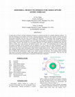 Research paper thumbnail of Aeroshell design techniques for aerocapture entry vehicles