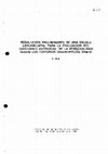 Research paper thumbnail of Resultados preliminares de una escala experimen-tal para la evaluación del trastorno Antisocial de la Personalidad según los criterios diagnósticos del DSM-lll