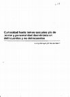 Research paper thumbnail of Curiosidad hacia temas sexuales y/o de horror y personalidad desinhibida en delincuentes y no delincuentes