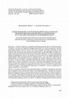 Research paper thumbnail of Acque inquinate con rilevanza eziologica e sociale: proposte metodologiche per la costruzione di un quadro geografico ed epidemiologico