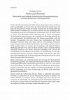 Research paper thumbnail of Wissen und Ökonomie. Horizontale und vertikale Dimension der Wissensgenerierung zwischen Konkurrenz und Kooperation