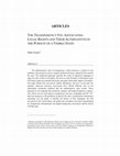 Research paper thumbnail of The Transparency Fix: Advocating Legal Rights and Their Alternatives in the Pursuit of a Visible State