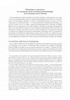 Research paper thumbnail of Eschatologie et communion : les conséquences d'une constitution pneumatologique de l'ecclésiologie selon J. Zizioulas