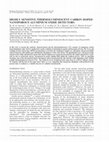 Research paper thumbnail of Highly sensitive thermoluminescent carbon doped nanoporous aluminium oxide detectors