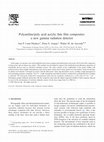 Research paper thumbnail of Polyaniline/poly acid acrylic thin film composites: a new gamma radiation detector