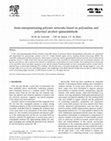 Research paper thumbnail of Semi-interpenetrating polymer networks based on polyaniline and polyvinyl alcohol–glutaraldehyde