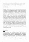 Research paper thumbnail of Cassar, J. (2009). Being A Lesbian Is No Sin: Religion, Sexuality And Education In The Lives Of Female Students. Mediterranean Journal of Educational Studies, 14(1), 45-67.