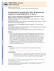 Research paper thumbnail of Characterization of full-length HIV-1 CRF17_BF genomes and comparison to the prototype CRF12_BF strains