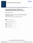 Research paper thumbnail of Tracking the Topological: The Effects of Standardised Data Upon Teachers' Practice