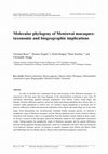 Research paper thumbnail of Molecular phylogeny of Mentawai macaques: taxonomic and biogeographic implications