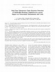 Research paper thumbnail of Real-time polymerase chain reaction detection of Cryptococcus neoformans and Cryptococcus gattii in human samples