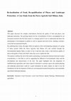 Research paper thumbnail of Re-localisation of Food, Re-qualification of Places and Landscape Protection: A Case Study from the Parco Agricolo Sud Milano, Italy