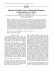 Research paper thumbnail of Induction of oxidative stress and antioxidant responses in Vigna mungo by zinc stress