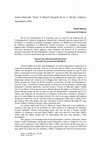 Research paper thumbnail of Ressenya: Joanot Martorell, Tirant lo Blanch [facsímil de la 1ª edició], València, Ajuntament, 2006