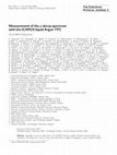 Research paper thumbnail of Measurement of the muon decay spectrum with the ICARUS liquid Argon TPC