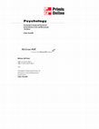 Research paper thumbnail of Ronald Jay Cohen Psychological Testing and Assessment