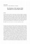 Research paper thumbnail of The Persistence of the American Myth: (Re)visions in Art and Visual Culture; Acta Philologica 49, 2016, p. 321-330.