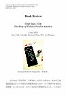 Research paper thumbnail of Book Review Chop Suey, USA: The Story of Chinese Food in America by 郭忠豪