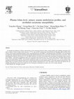 Research paper thumbnail of Plasma folate level, urinary arsenic methylation profiles, and urothelial carcinoma susceptibility