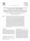 Research paper thumbnail of Polymorphisms in one-carbon metabolism pathway genes, urinary arsenic profile, and urothelial carcinoma