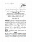 Research paper thumbnail of Synchrony of rest tremor in multiple limbs in Parkinson's disease: evidence for multiple oscillators