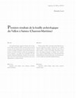 Research paper thumbnail of LECAT Z., « Premiers résultats de la fouille archéologique du Vallon à Saintes (Charente-Maritime) », Aquitania, 26, 2011, Pessac, Fédération Aquitania, p. 209-215.