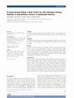 Research paper thumbnail of Is Early Sexual Debut a Risk Factor for HIV Infection Among Women in Sub‐Saharan Africa? A Systematic Review