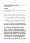 Research paper thumbnail of Introduction to Urbanisation Journal