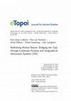 Research paper thumbnail of Rethinking Human Nature: Bridging the 'Gap' through Landscape Analysis and Geographical Information Systems (GIS